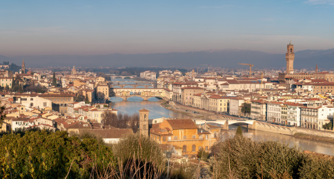 意大利佛罗伦萨的清晨