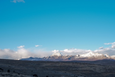 川西-鱼子西：远方的雪山
