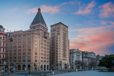 上海外滩老建筑景观