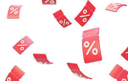 电商优惠促销打折特价优惠券3D