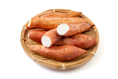 红皮的哈密冰糖白心白薯