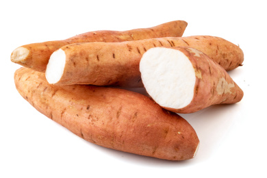 红皮的哈密冰糖白心白薯