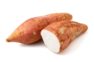 红皮的哈密冰糖白心白薯