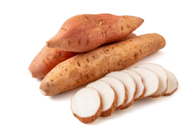 红皮的哈密冰糖白心白薯