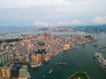 中国澳门 珠海 城市风光