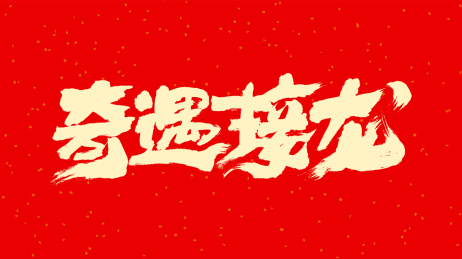 中国手写书法字体奇遇接龙