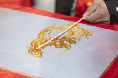 非遗项目画糖人画糖画