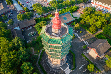 中国河南省安阳市天宁寺文峰塔