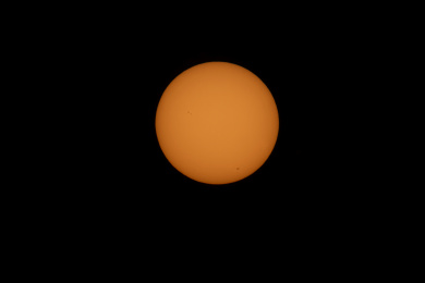 镜头中的太阳