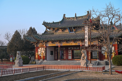 中国开封天波杨府景区建筑