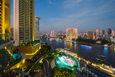 泰国曼谷湄南河暹罗天地ICON SIAM