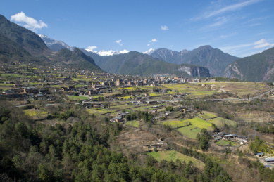 怒江美丽公路沿途风光