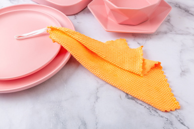 鱼鳞抹布清洁布