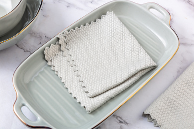 鱼鳞抹布清洁布