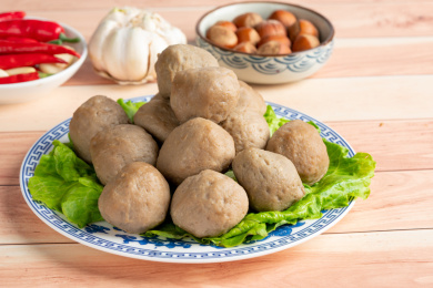 纯肉包心丸加料   