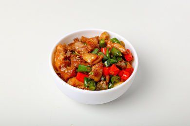 小碗菜辣子鸡丁