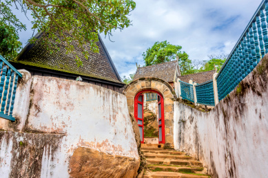 非洲海岛马达加斯加塔那那利佛皇家蓝山行宫