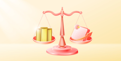 金融均衡稳健投资天平元素