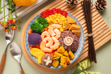 轻食沙拉健康饮食
