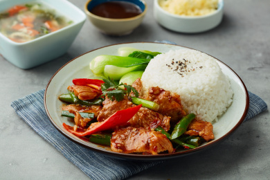 农家小炒肉饭