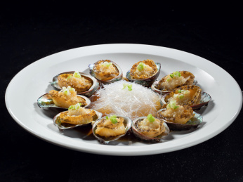 蒜茸粉丝蒸鲍鱼仔