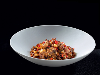 土猪肉生炒仔排