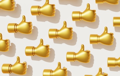 3D手势动作互动赞同点赞