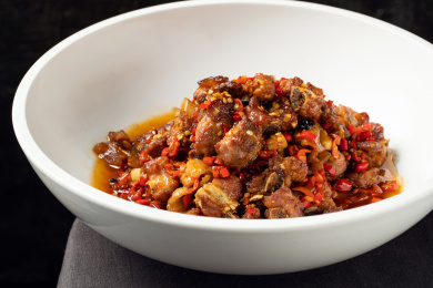 土猪肉生炒仔排