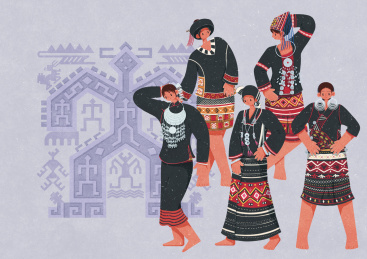 黎族不同区域女性服饰