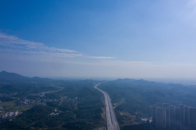 广东茂名高州风光航拍