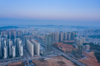 广东茂名高州风光航拍