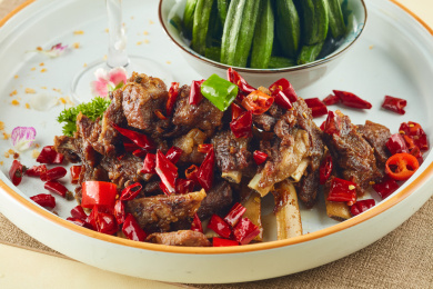香辣羊排 