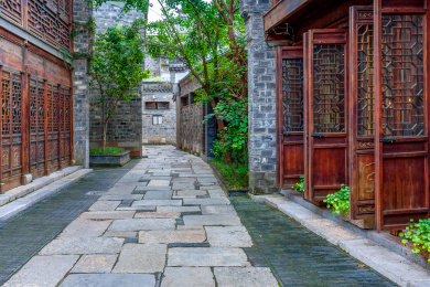 中国江苏南京老门东景区街巷