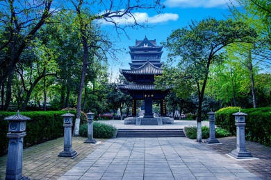 安徽合肥市包公园清风阁