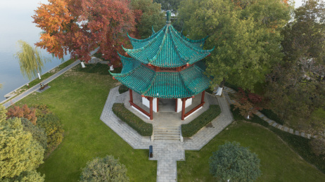 中国湖北武汉东湖风景区听涛景区