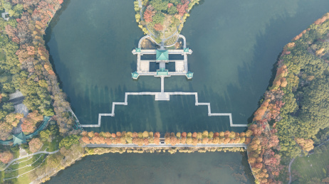 中国湖北武汉东湖风景区听涛景区