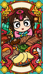 原创手绘卡通美味烧烤插画海报素材