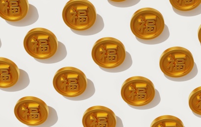 新年喜庆春节习俗福到了金币3D