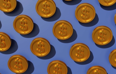 金融美元符号金币纪念币活动