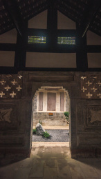 四川成都温江清代特色川西民居陈家桅杆