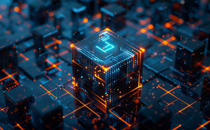 高科技算力方块