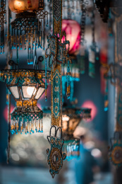 浙江金华东阳卢宅景区木雕古建人文风景