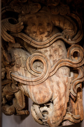 浙江金华东阳卢宅景区木雕古建人文风景