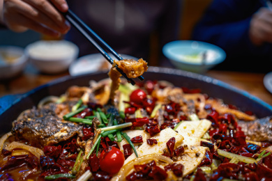 中餐厅板烧奖项麻辣鱼