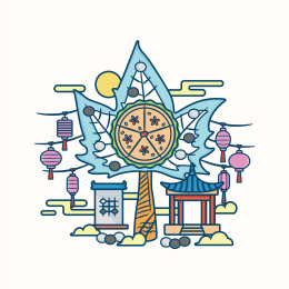 衢州城市非遗文化创意插画