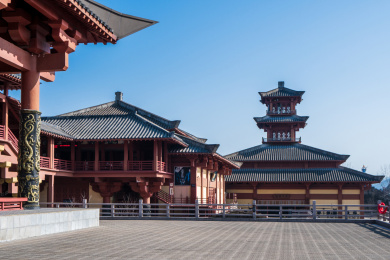 横店影视城秦王宫景区