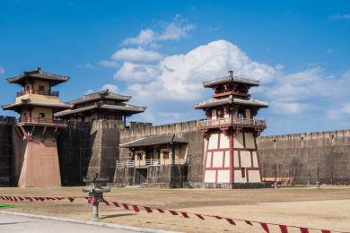 横店影视城秦王宫景区