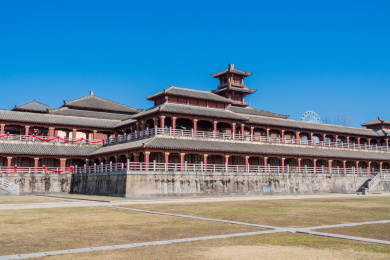 横店影视城秦王宫景区