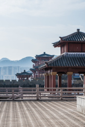 横店影视城秦王宫景区