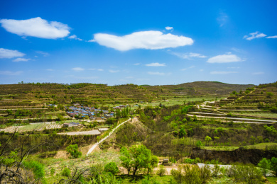 甘肃省天水市-西北梯田